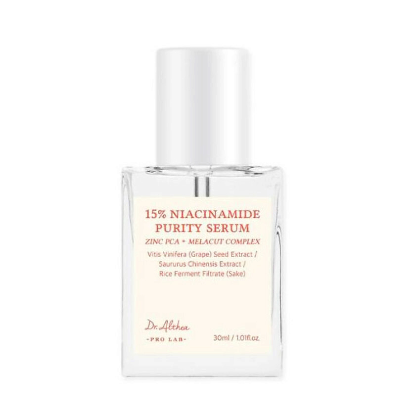 Изображение товара DR.ALTHEA Сыворотка для лица НИАЦИНАМИД 15% Niacinamide Purity Serum, 30 мл