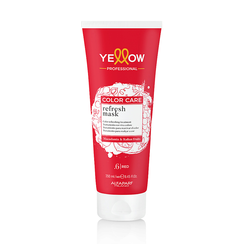 Изображение товара YELLOW Пигментированная маска YE COLOR CARE REFRESH MASK, 6. Красный