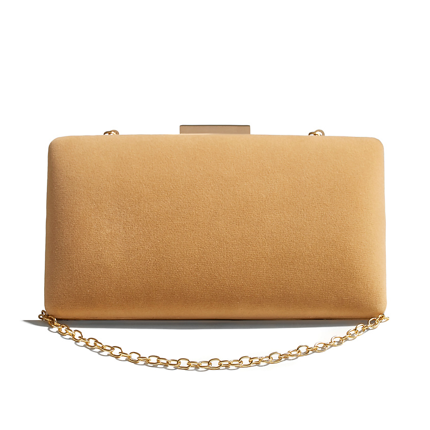 Изображение товара Женский бархатный клатч Королевская Венеция с съемной ручкой