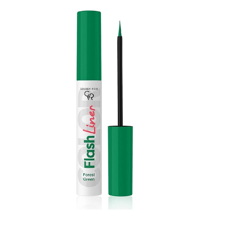 Изображение товара GOLDEN ROSE Подводка для глаз FLASH LINER COLORED EYELINER, 102_FOREST GREEN(ЛЕСНОЙ ЗЕЛЕНЫЙ)