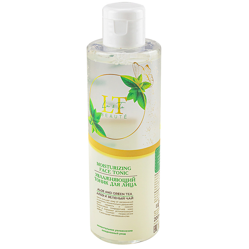 Изображение товара LA & TE BEAUTÉ Тоник для лица увлажняющий очищающий, 200 мл