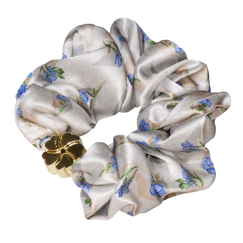 Изображение товара MOLLEN Шелковая резинка для волос Первоцвет, Белый