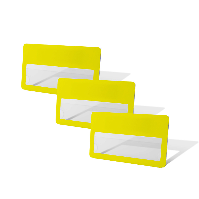 Изображение товара Набор бейджей FLEXPOCKET на магните - желтый