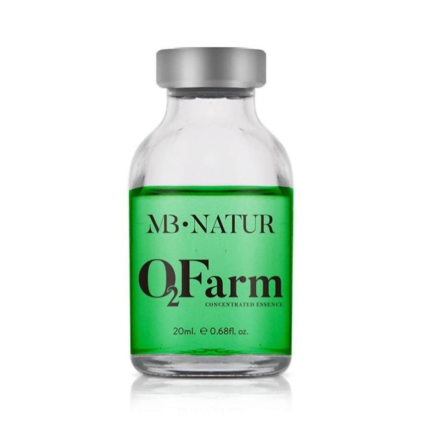 Изображение товара MB NATUR Концентрированная эмульсия-лосьон для бровей, ресниц и волос с эффектом ботокса "О2Farm", 20 мл