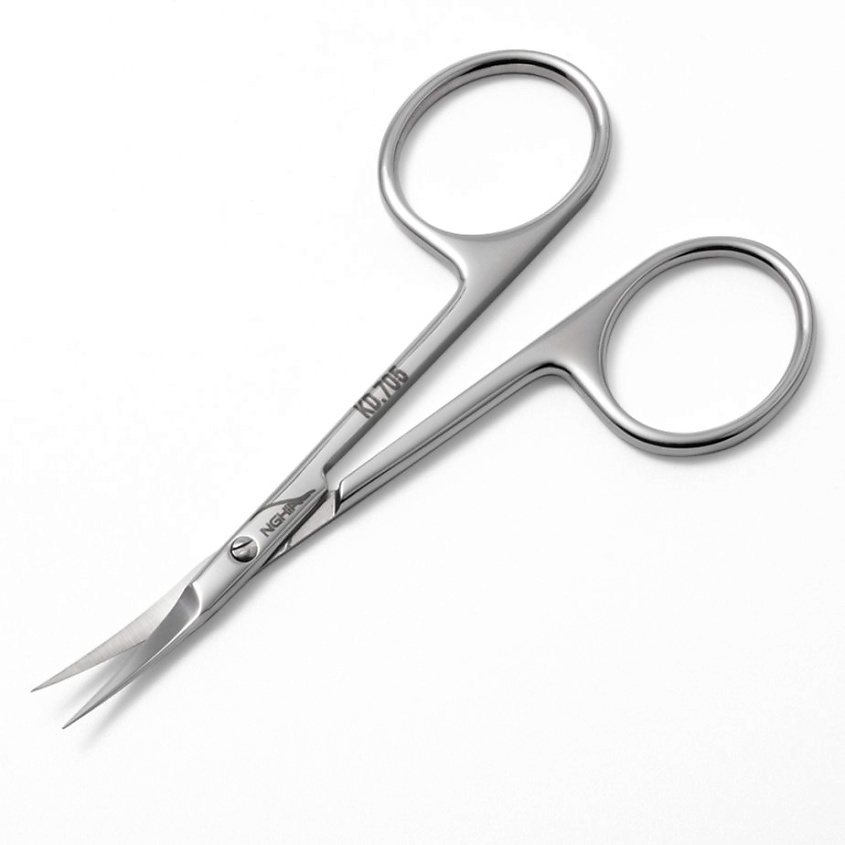 Изображение товара NGHIA Ножницы для кутикулы KD.702 из нержавеющей стали изогнутые 96 мм