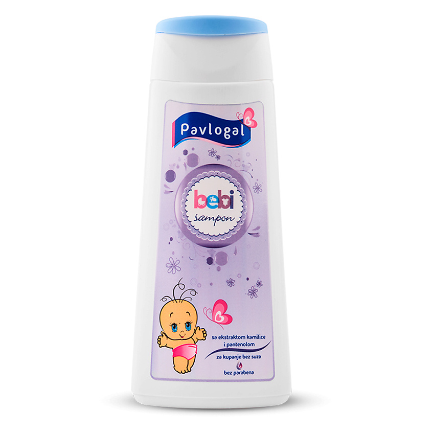 Изображение товара Детский шампунь Pavlogal без слез 200 мл для детей и новорожденных