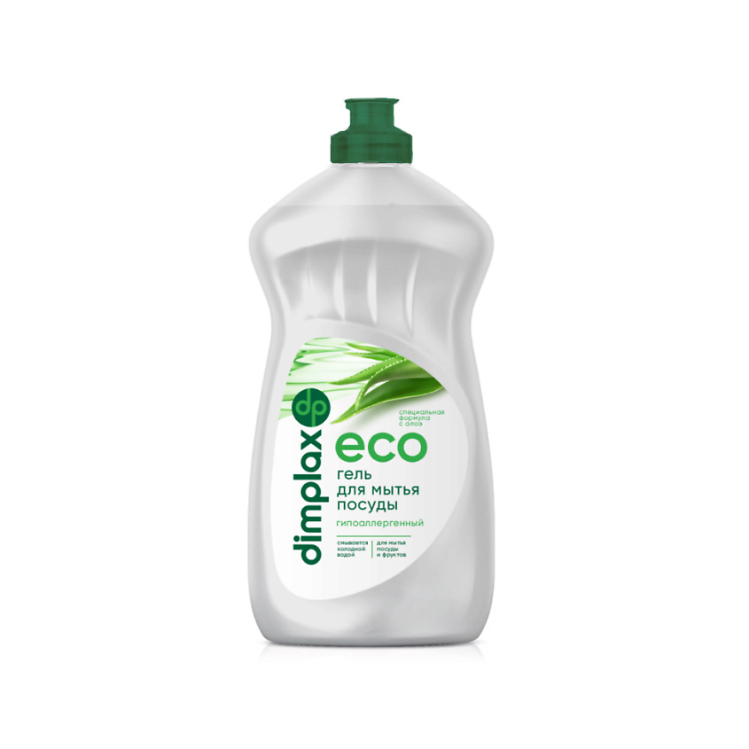 Изображение товара DIMPLAX Гель для посуды CLEANER EXPERT Алоэ Вера 500 мл гипоаллергенное средство