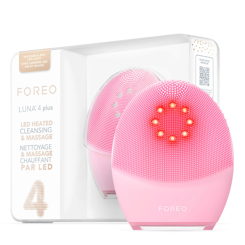 Изображение товара FOREO LUNA 4 plus Устройство для термоочистки и микротокового тонизирования лица для нормальной кожи, 1 шт