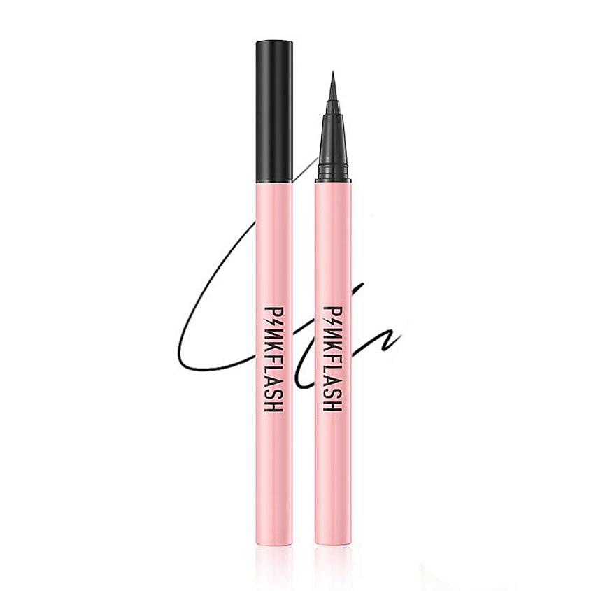 Изображение товара PINK FLASH Жидкая подводка для глаз "Lock all day", №B01, Черный