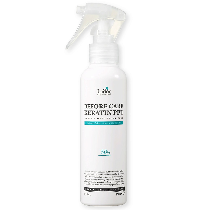 Изображение товара LADOR Спрей-эссенция для волос кератиновый BEFORE CARE KERATIN PPT, 150 мл