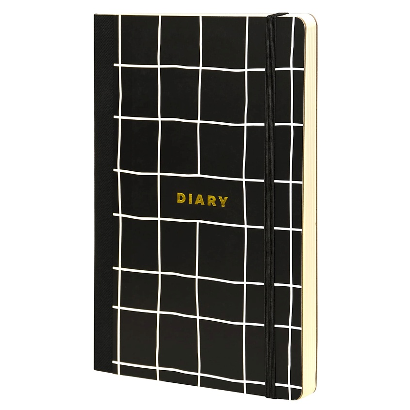 Изображение товара LOREX Ежедневник недатированный SIMPLE A5 обложка soft-touch, Черный