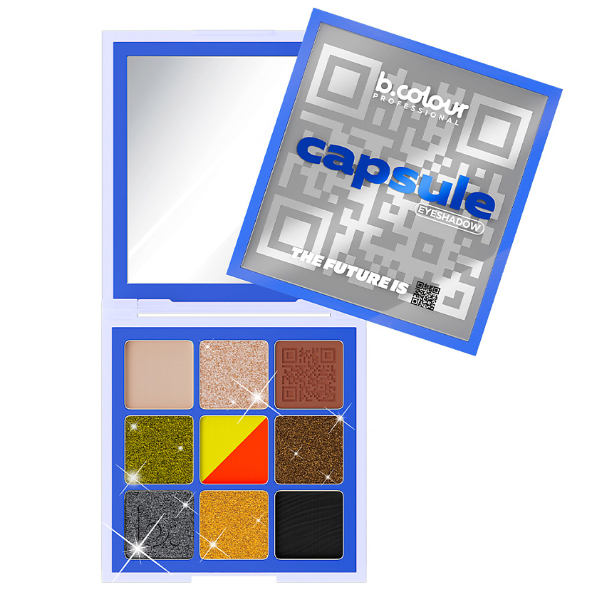 Изображение товара Палетка теней для век B.COLOUR PROFESSIONAL 02 Starwalker 9в1 матовые и шиммерные оттенки