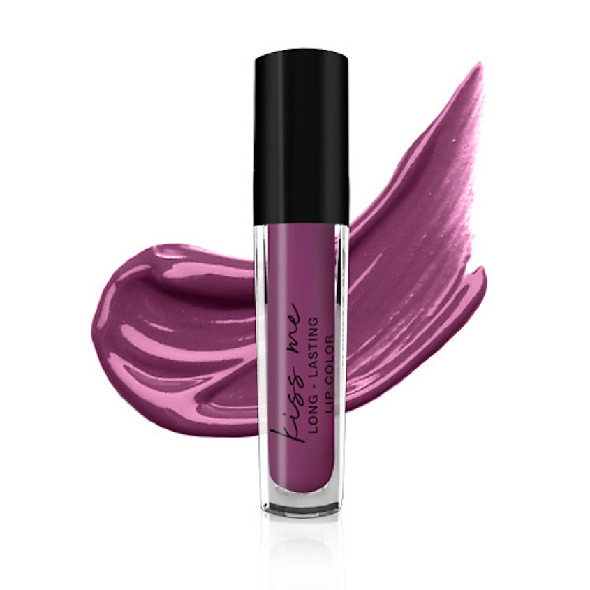 Изображение товара Матовая помада Kiss me Lip Color Aubergine Kiss ETRE BELLE водостойкая