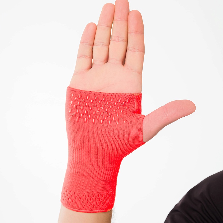 Изображение товара HABIC эластичный напульсник для левой руки, трикотажный, поддержка запястья