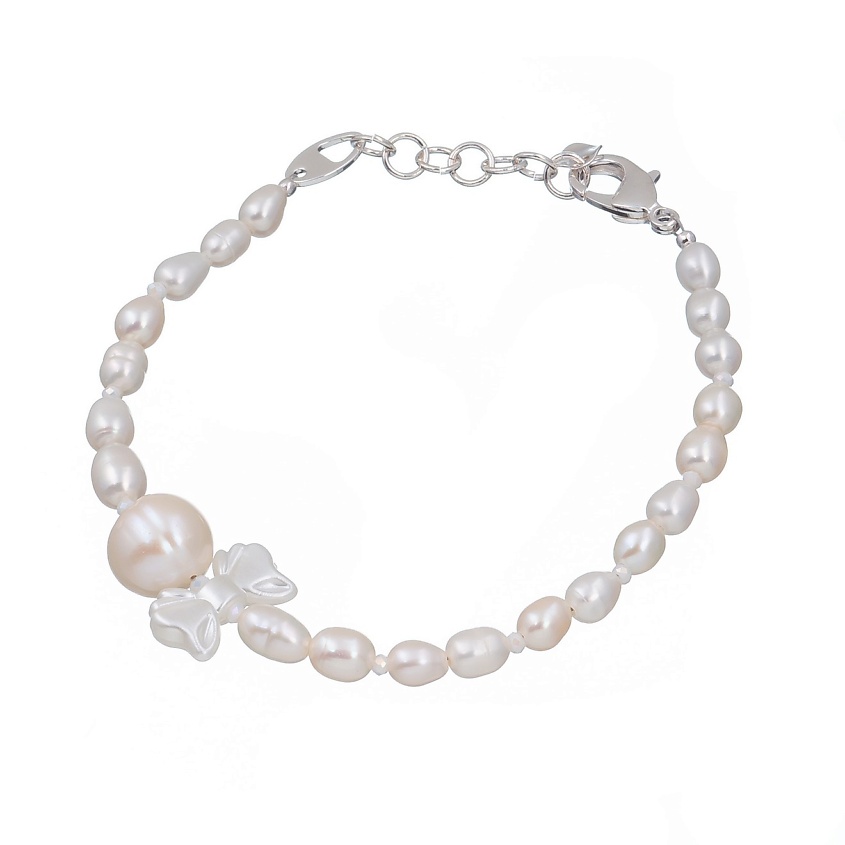 Изображение товара Элегантный браслет Splendore с жемчугом и кристаллами от LANZEROTTI для женщин