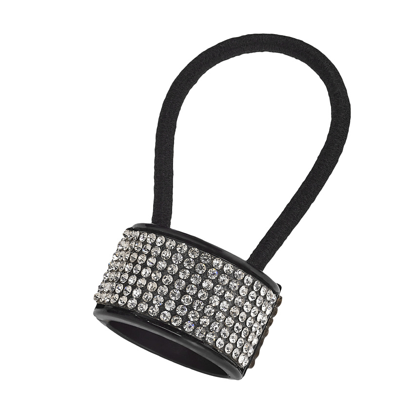 Изображение товара Резинка для волос NOTHING BUT LOVE Жизнь прекрасна Черная украшение для женщин