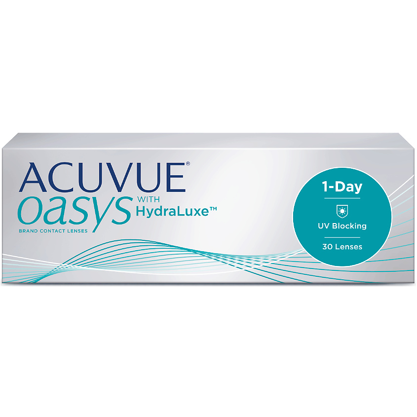 Изображение товара Однодневные контактные линзы ACUVUE OASYS 1-DAY with HydraLuxe 30 шт