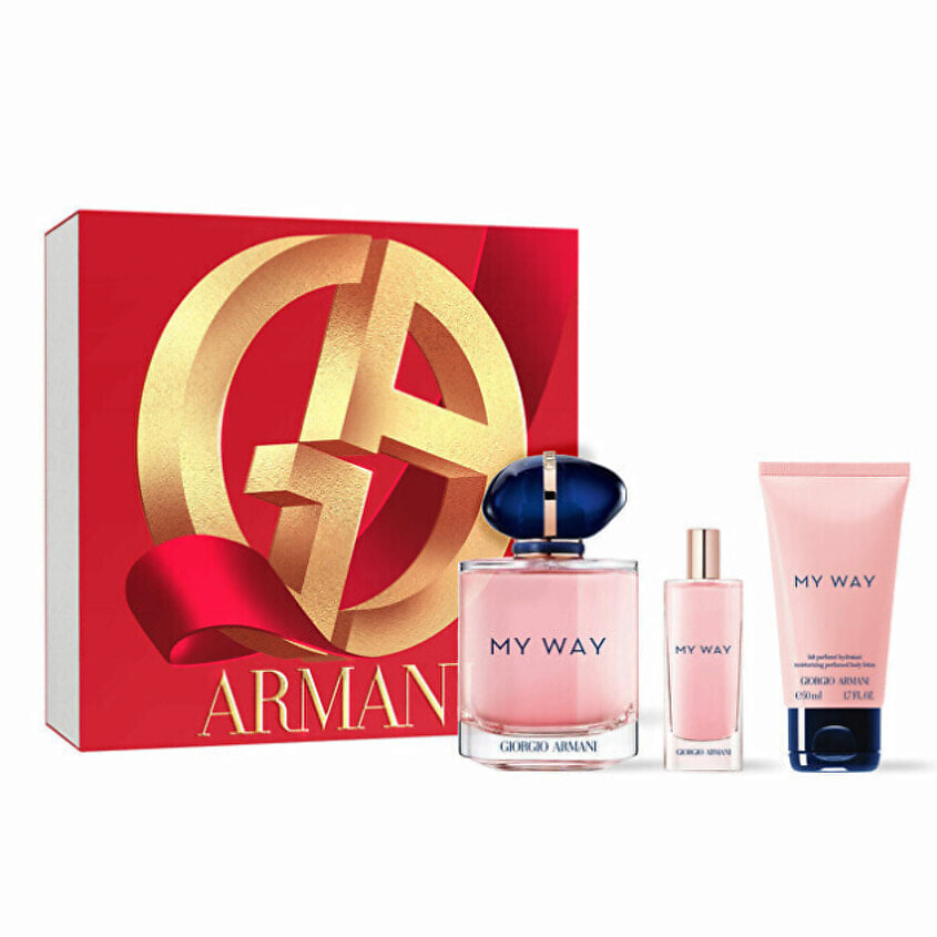 Изображение товара GIORGIO ARMANI Парфюмерный набор My Way, 90мл+50мл+15мл