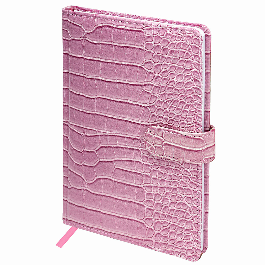 Изображение товара BRAUBERG Еженедельник А5 Party Розовый с магнитной застежкой под крокодиловую кожу