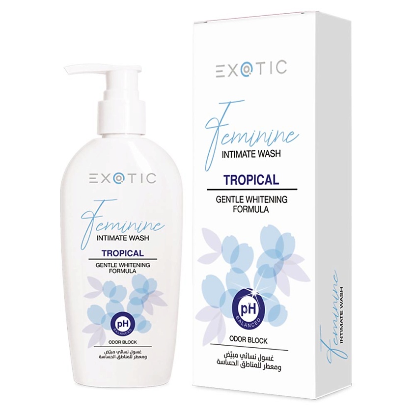 Изображение товара EXOTICMOOD Тропики гель для интимной гигиены для взрослых и детей 575р