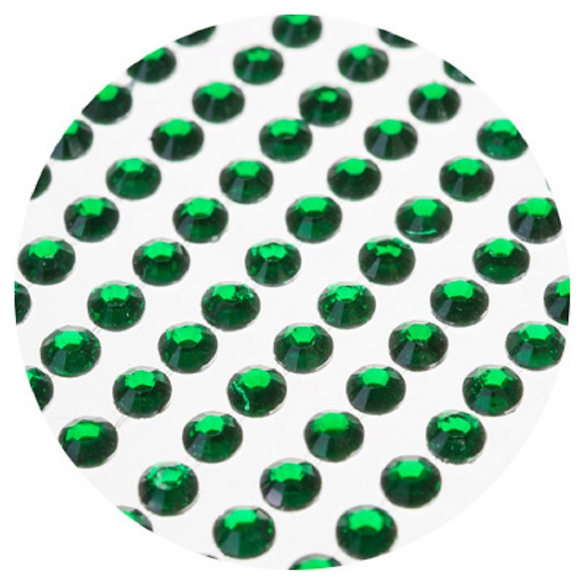 Изображение товара IRISK Стразы крупные на клеевой основе 3 размера для декора и рукоделия