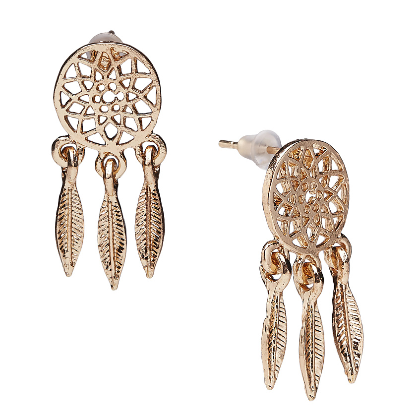 Изображение товара Стильные женские серьги NOTHING BUT LOVE "Через Вселенную", из гипоаллергенного металла