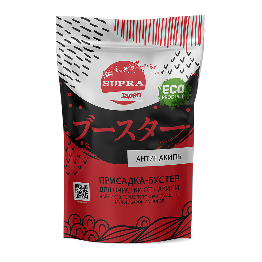 Изображение товара SUPRA Присадка-бустер для очистки от накипи 250 г экологичное средство