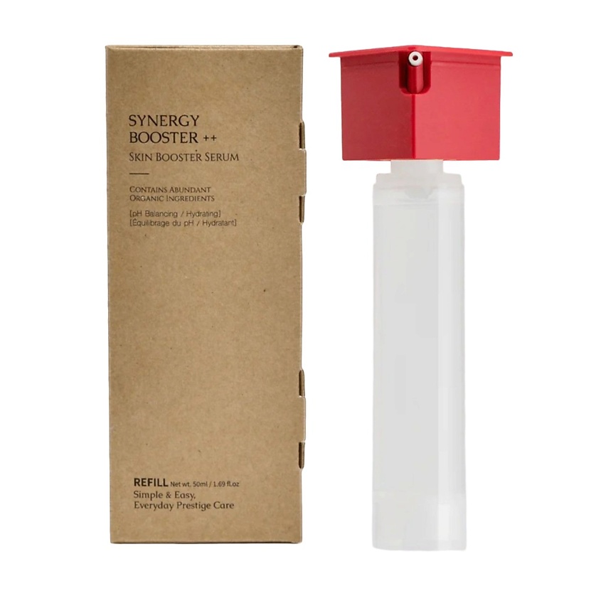 Изображение товара XUYONI Сменный блок сыворотки-тонера для лица с экстрактом моринги и алоэ Synergy Booster, 50 мл