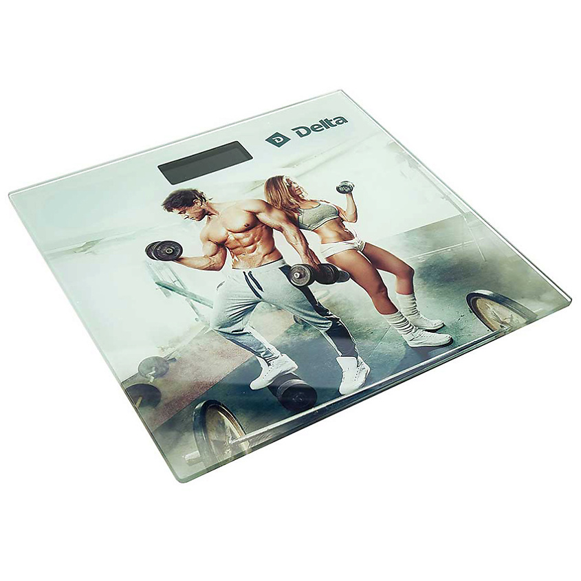 Изображение товара DELTA Весы напольные электронные D-9304 "Тренировка", 1 шт