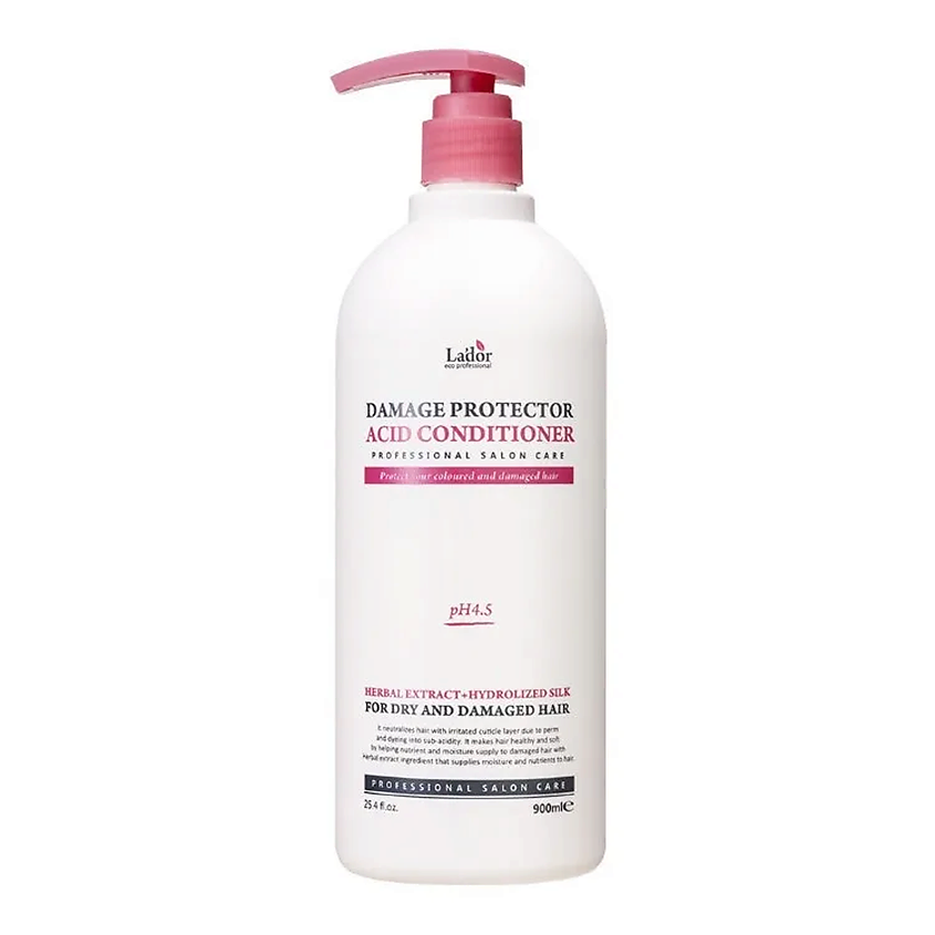 Изображение товара LADOR Кондиционер для поврежденных волос Damage Protector Acid Conditioner, 900 мл
