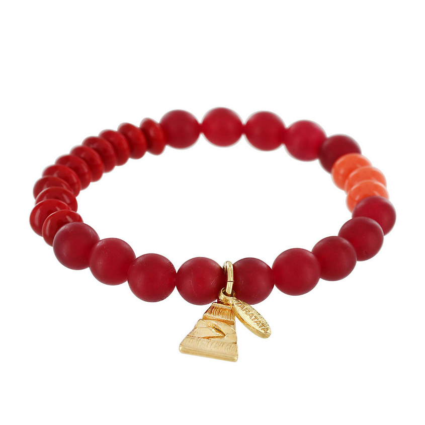 Изображение товара TARATATA Браслет Glam Rock, стрейч, со стеклянными бусинами, 1 шт