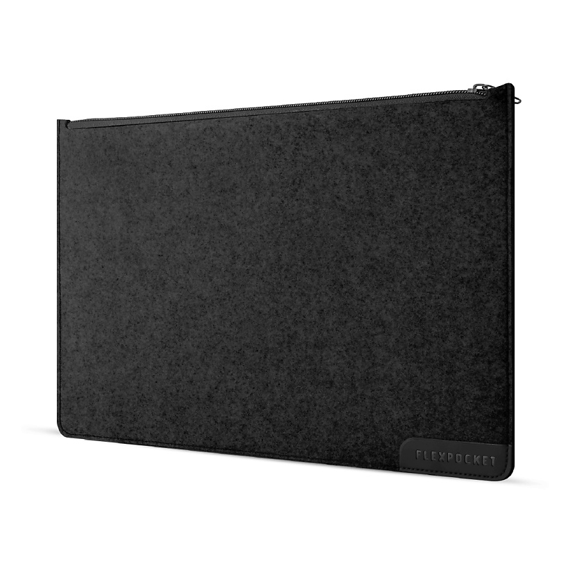 Изображение товара FLEXPOCKET Универсальная папка-пенал из фетра на молнии, 340х228мм, Черный