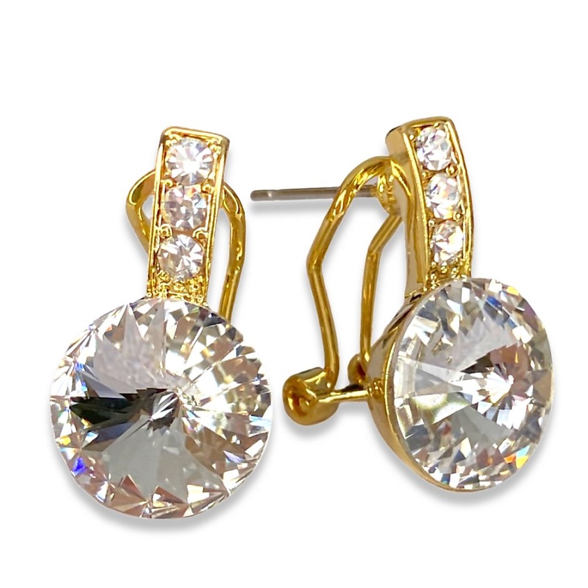 Изображение товара AMANTE CRYSTAL Серьги BluC rivoli, Золотой