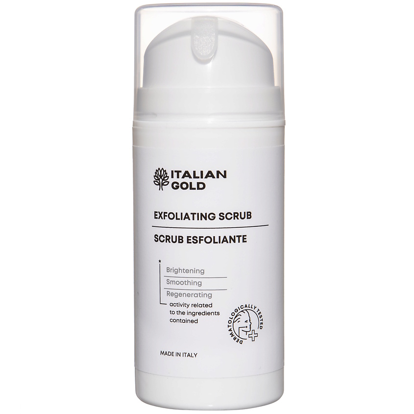 Изображение товара ITALIAN GOLD Смягчающий скраб для лица с перлитом, 100 мл