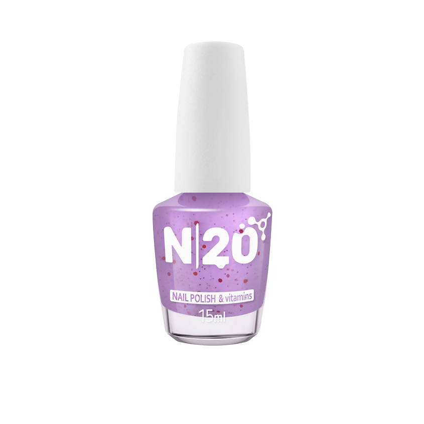 Изображение товара Витаминный лак для ногтей N20 Purple Rain 15 мл укрепление и красота ногтей