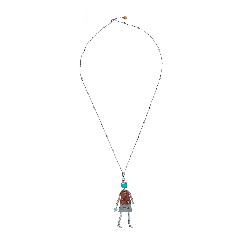 Изображение товара MIAMELIE Подвеска, кукла Шанталь, 1 шт