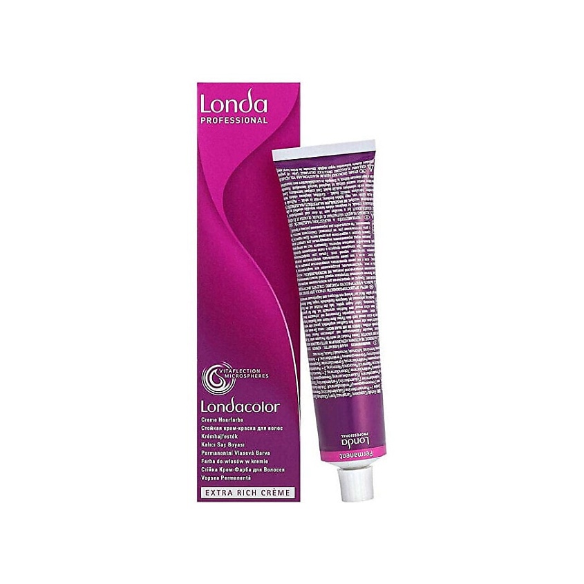Изображение товара LONDA PROFESSIONAL Стойкая крем-краска для волос Permanent Color Extra Rich Creme, 6/43 Dark Blond Copper Gold