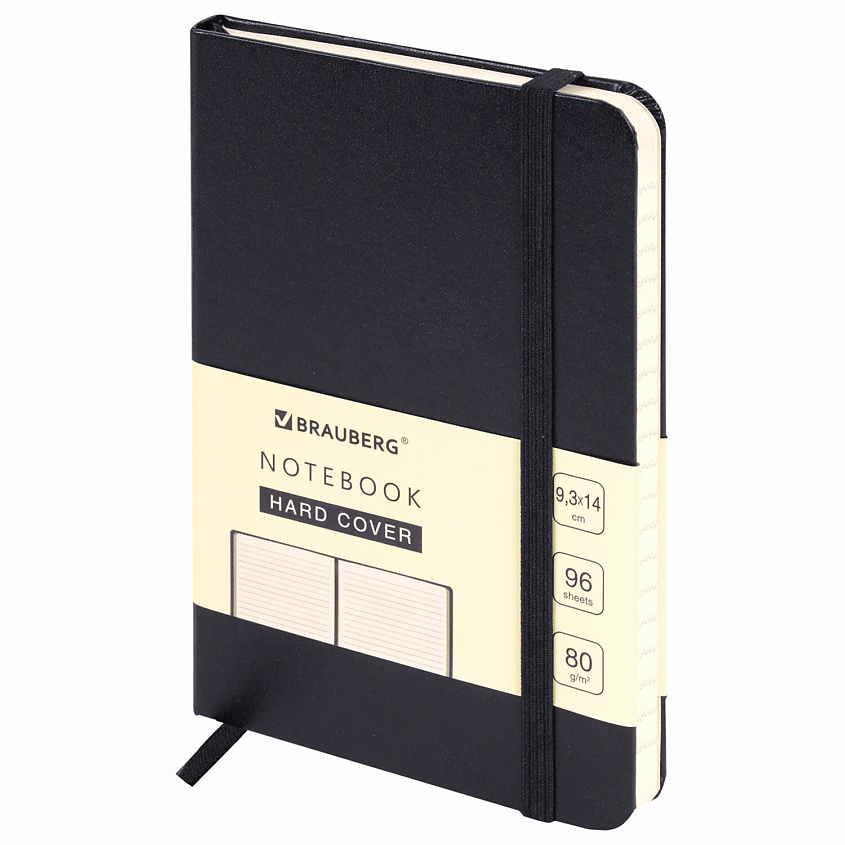 Изображение товара BRAUBERG Блокнот А6 ULTRA 96 листов, Черный