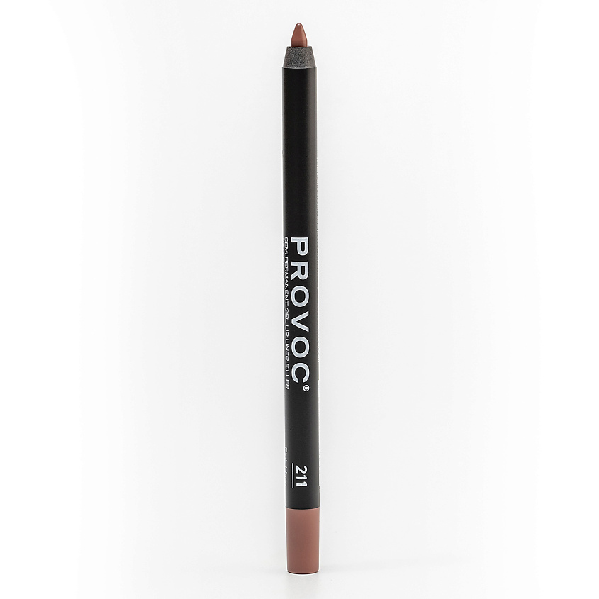 Изображение товара PROVOC Полуперманентный гелевый карандаш для губ идеальный нюд водостойкий