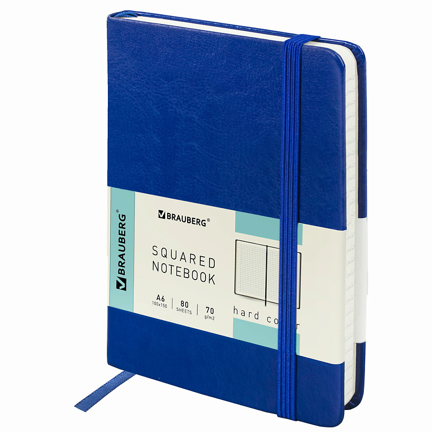 Изображение товара Блокнот BRAUBERG А6 Metropolis Special 80 листов под кожу классик