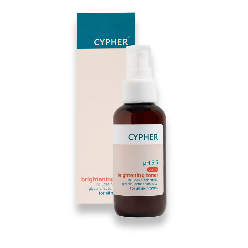 Изображение товара CYPHER Осветляющий тонер для лица Brightening toner, 100 мл