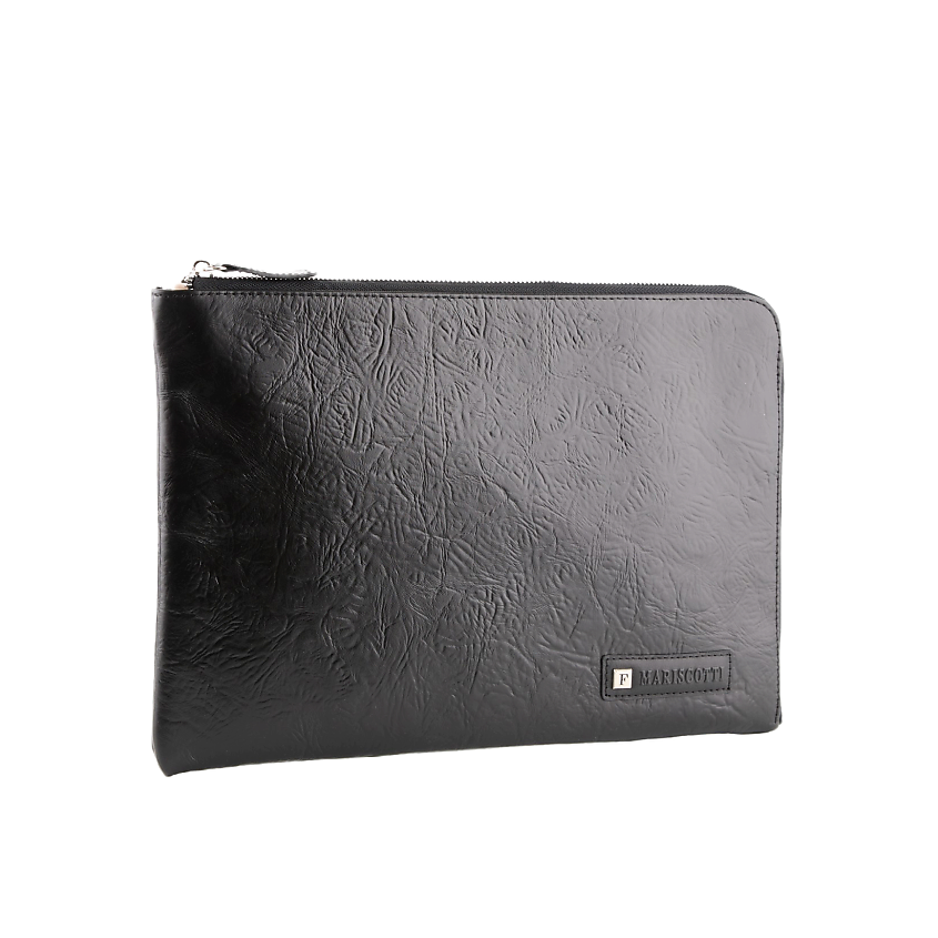 Изображение товара Кожаная папка для документов из натуральной кожи, черная, 350x250 мм