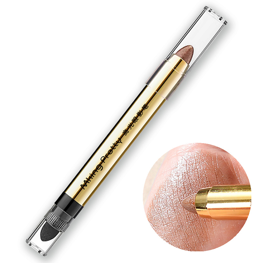 Изображение товара Тени карандаш для век MKING PRETTY с перламутровым эффектом коричневый