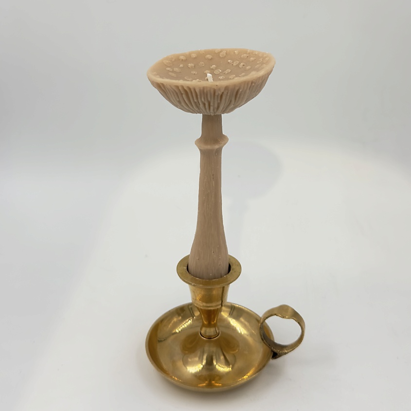 Изображение товара Ароматическая свеча Гриб Мухомор перезрелый цвета охра 0,03 мл UNIFICATION LOVE