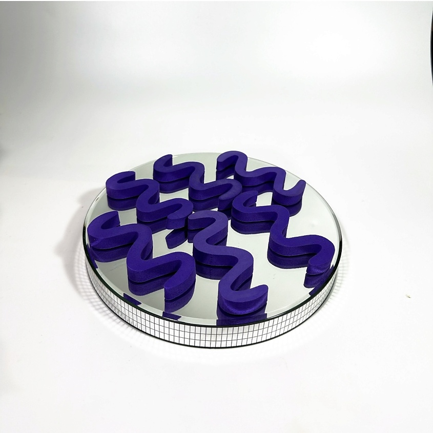 Изображение товара Разделители Laufwunder для пальцев ног фиолетовые 6 штук