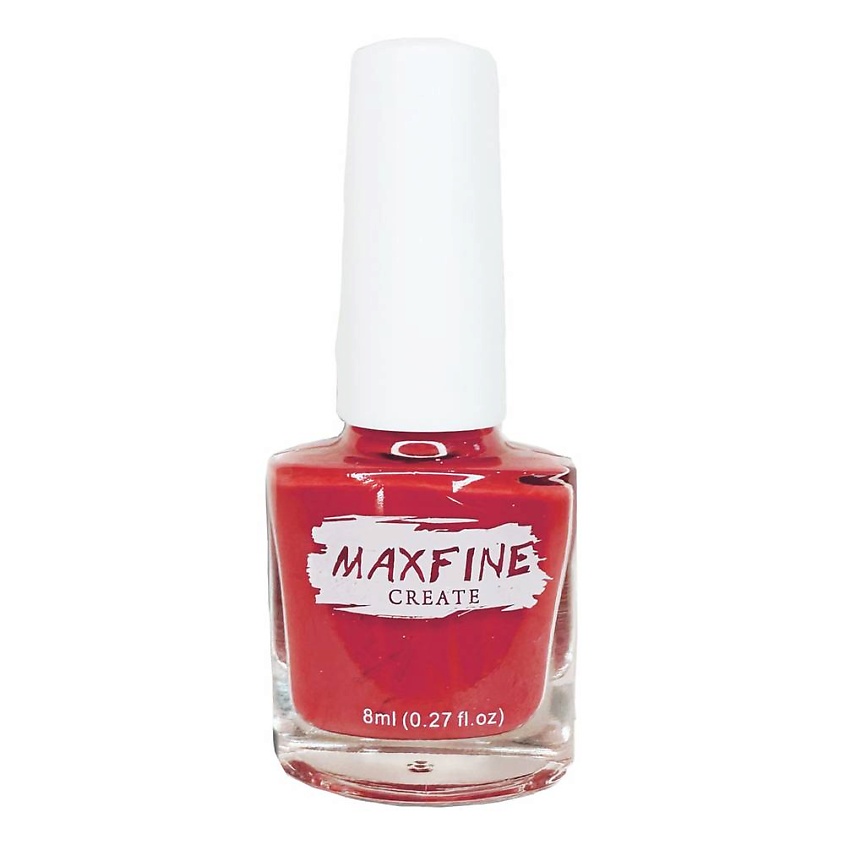 Изображение товара MAXFINE Лак для ногтей быстросохнущий, малиново-розовый