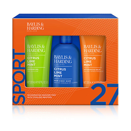 Подарки для него BAYLIS&HARDING BAYLIS & HARDING Набор для активных мужчин  Citrus Lime Mint