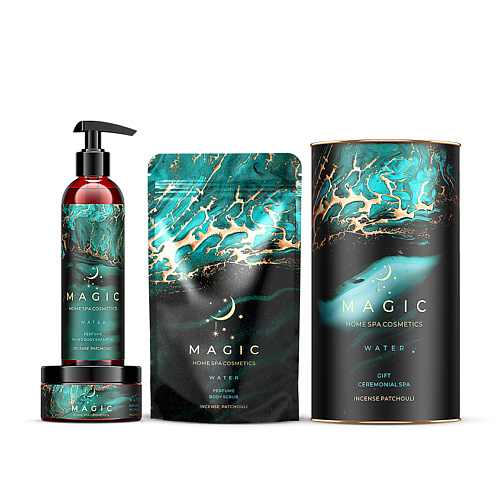 

MAGIC 5 ELEMENTS SPA-ритуал WATER: шампунь, скраб, мусс, SPA-ритуал WATER: шампунь, скраб, мусс