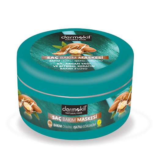 

DERMOKIL Маска для волос c арганом и глиной Argan&Clay Hair Mask 303, Маска для волос c арганом и глиной Argan&Clay Hair Mask