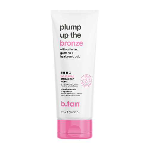 Лосьон-автозагар для тела B.TAN Лосьон-автозагар plump up the bronze tan to deep everyday glow lotion